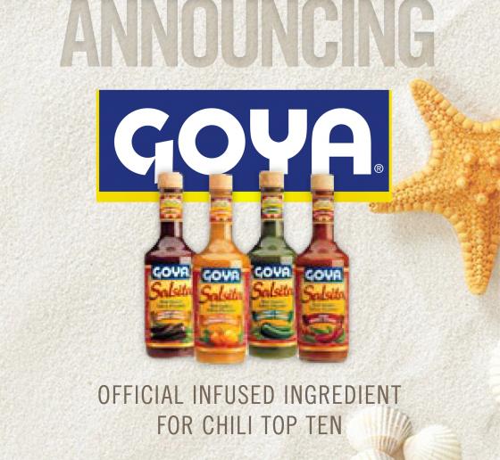 WFC Heats Up Chili Top 10 Challenge with Goya Salsita