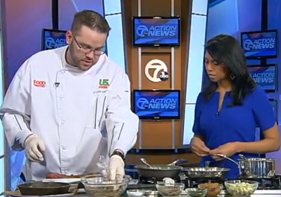 World Chef Champion shares "Pork Tenderloin Porchetta" with WXYZ Detroit